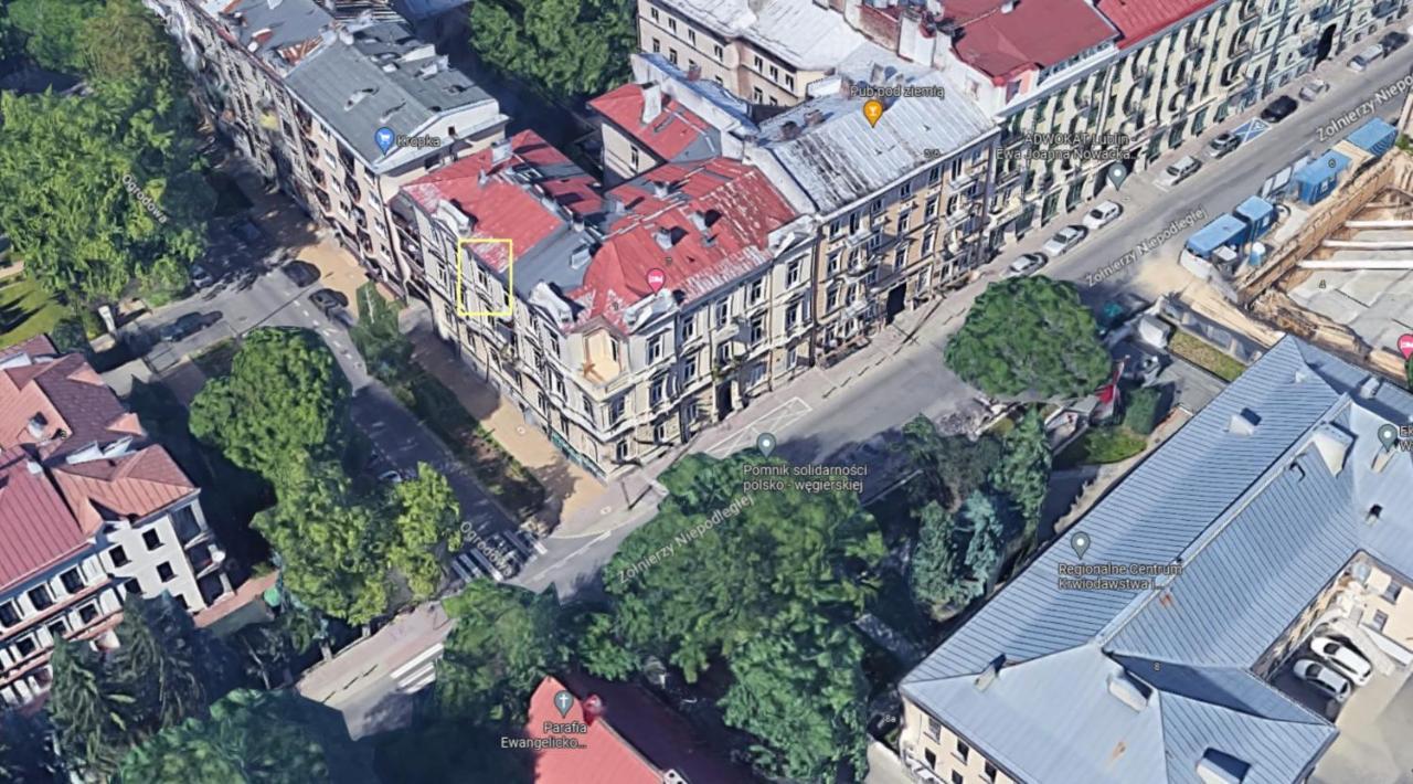 Lublinbnb - Exclusive Family Apartment ------ In The Heart Of Lublin -------------------------------- Bedroom & Living Room & Kitchen Eksteriør bilde